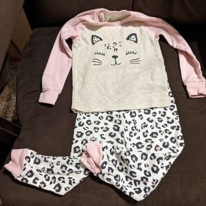 Wonder Nation 2 piece pajama set 12mo